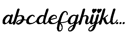 Christmas Heartscript Italic FONT