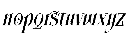 Christmas Joyvera Italic Font LOWERCASE