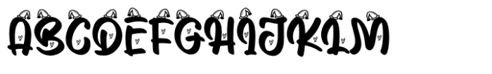 Christmas July Font UPPERCASE