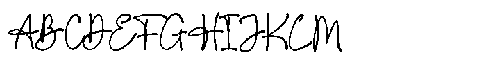 Christmas Magical Font UPPERCASE