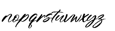 Christmas Merryland Italic Font LOWERCASE