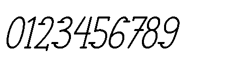 Christmas Snowman Italic Font OTHER CHARS