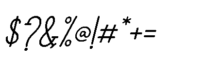 Christmas Snowman Italic Font OTHER CHARS
