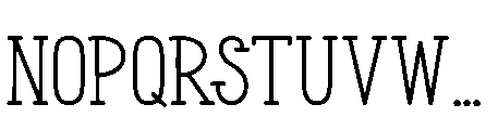 Christmas Snowman Regular Font UPPERCASE