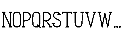Christmas Snowman Regular Font LOWERCASE