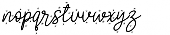 Christmas Soul Italic Font LOWERCASE