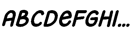 Christmas Starshine Italic Font UPPERCASE