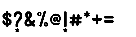 Christmas Starshine Regular Font OTHER CHARS