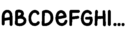 Christmas Starshine Regular Font UPPERCASE