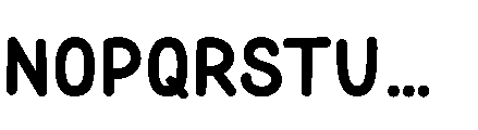 Christmas Starshine Regular Font UPPERCASE