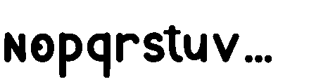 Christmas Starshine Regular Font LOWERCASE
