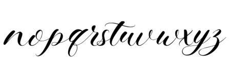 Christmas Twinkle Regular Font LOWERCASE