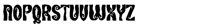 Chromafunk Font UPPERCASE