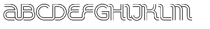 Chromaliner Duo Lig Font UPPERCASE