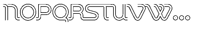 Chromaliner Duo Lig Font UPPERCASE