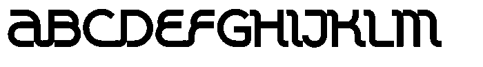 Chromaliner Penta Color C Font UPPERCASE