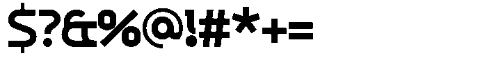 Chromaliner Uni Font OTHER CHARS