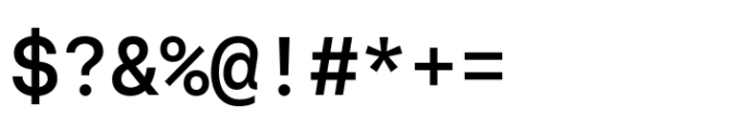 Chromatic Mono Pro Medium Font OTHER CHARS