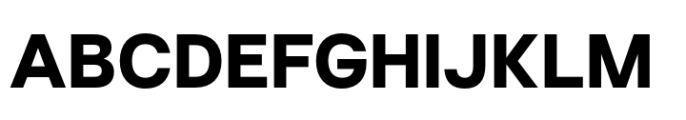 Chromatic Pro Grotesque Bold Font UPPERCASE