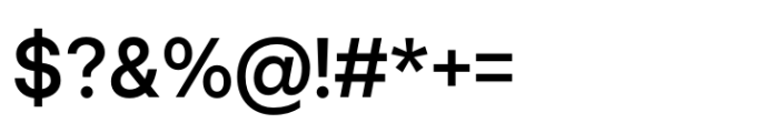 Chromatic Pro Grotesque Medium Font OTHER CHARS