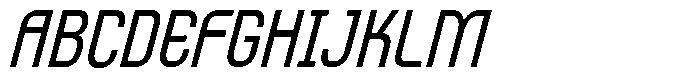 Chronex Oblique FONT