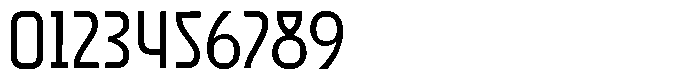 Chronex Regular Font OTHER CHARS