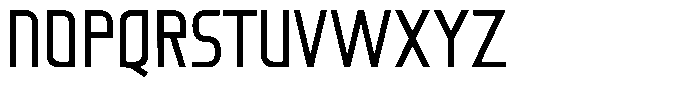 Chronex Regular Font LOWERCASE