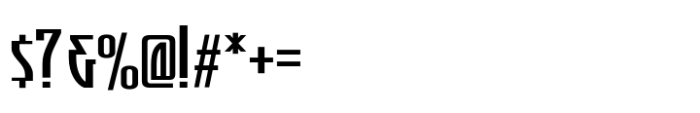 Chronopolis Bold Font OTHER CHARS