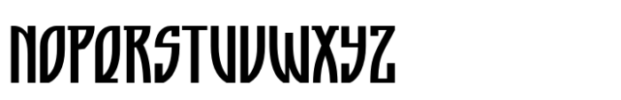 Chronopolis Warp Bold Font UPPERCASE