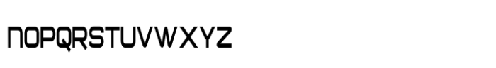 Chronosfer Condensed Regular Font UPPERCASE