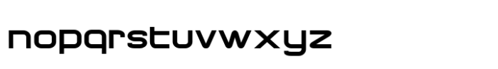 Chronosfer Regular Font LOWERCASE