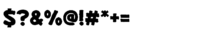 Chruncy Cacao Font OTHER CHARS