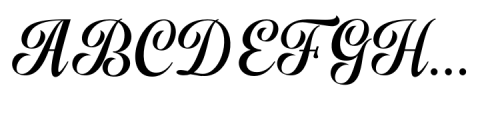 Chryselles Script Font UPPERCASE