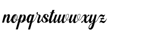 Chryselles Script Font LOWERCASE