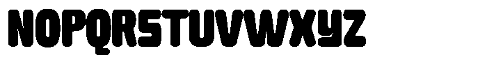 Chubba Font UPPERCASE