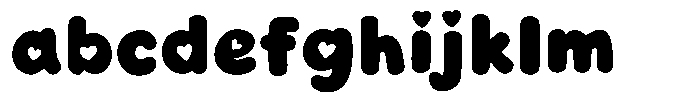 Chubby Hearts FONT