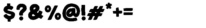 Chubsy Snack Font OTHER CHARS