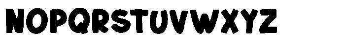 Chubsy Snack Font UPPERCASE