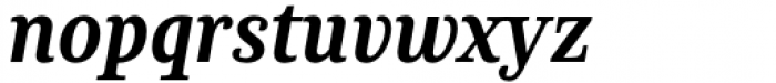 Chucara Next Bold Italic Font LOWERCASE