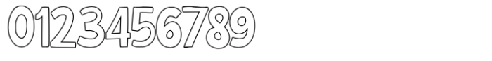Chuckle Charm Outline Font OTHER CHARS
