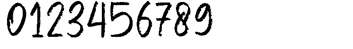 Chucky Chalk Regular Font OTHER CHARS