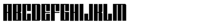 Chudesny Font UPPERCASE
