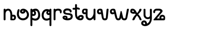 Chumphon Font LOWERCASE