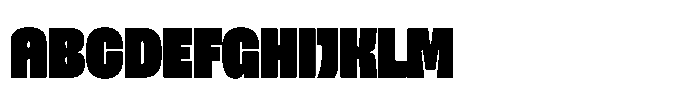 Chuner Font UPPERCASE