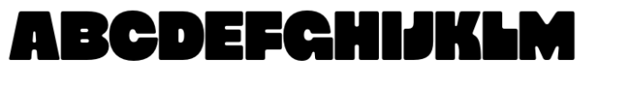 Chunko Bold Font UPPERCASE