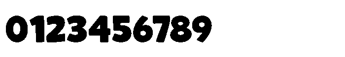 Chunky Bolde Font OTHER CHARS
