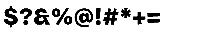 Chunky Chips Font OTHER CHARS