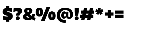 Chunky Delight Black Font OTHER CHARS