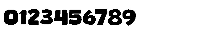 Chunky Popys Font OTHER CHARS