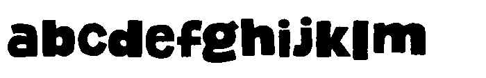 Chunky Popys FONT